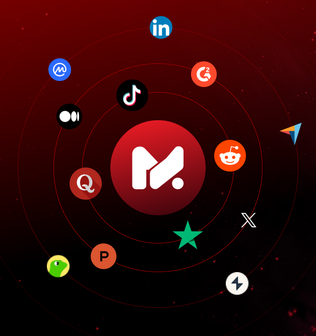 Social media platforms we work with
